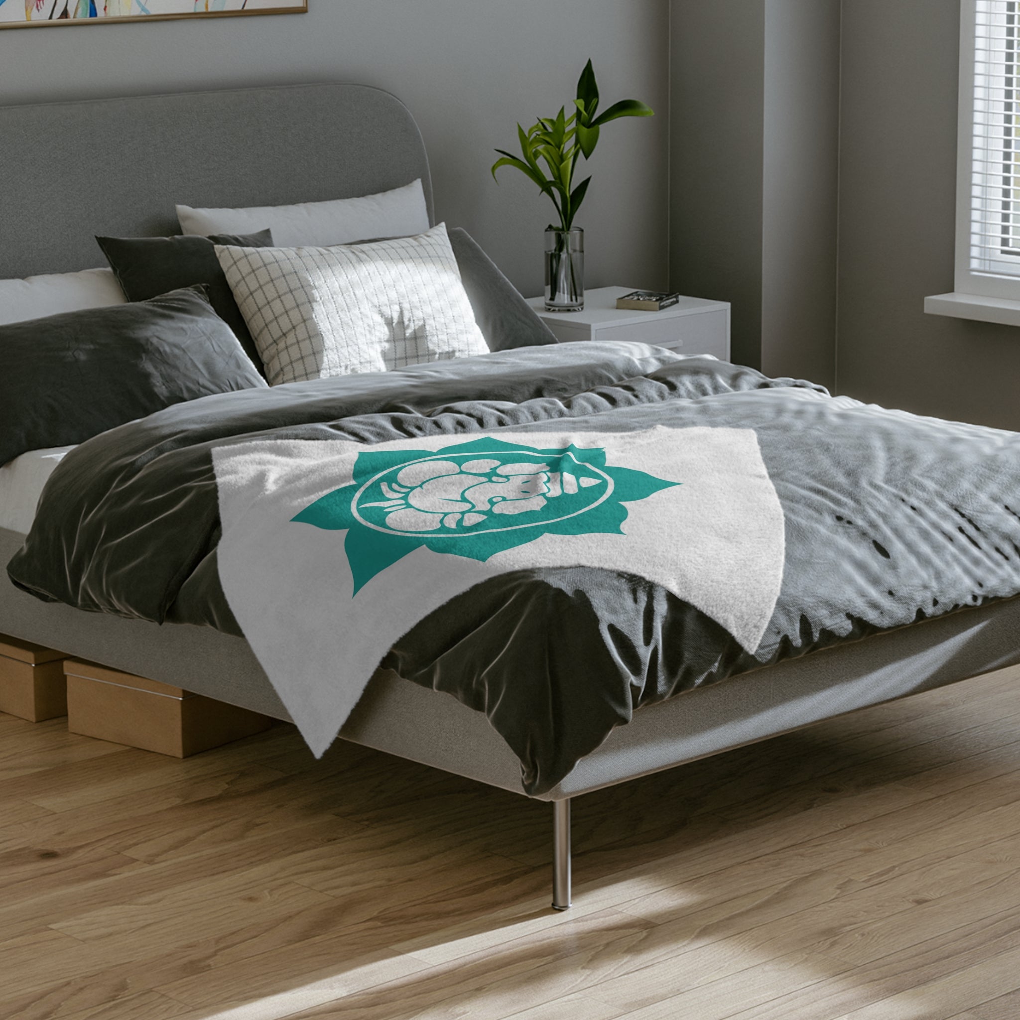 ganesh | velveteen blanket