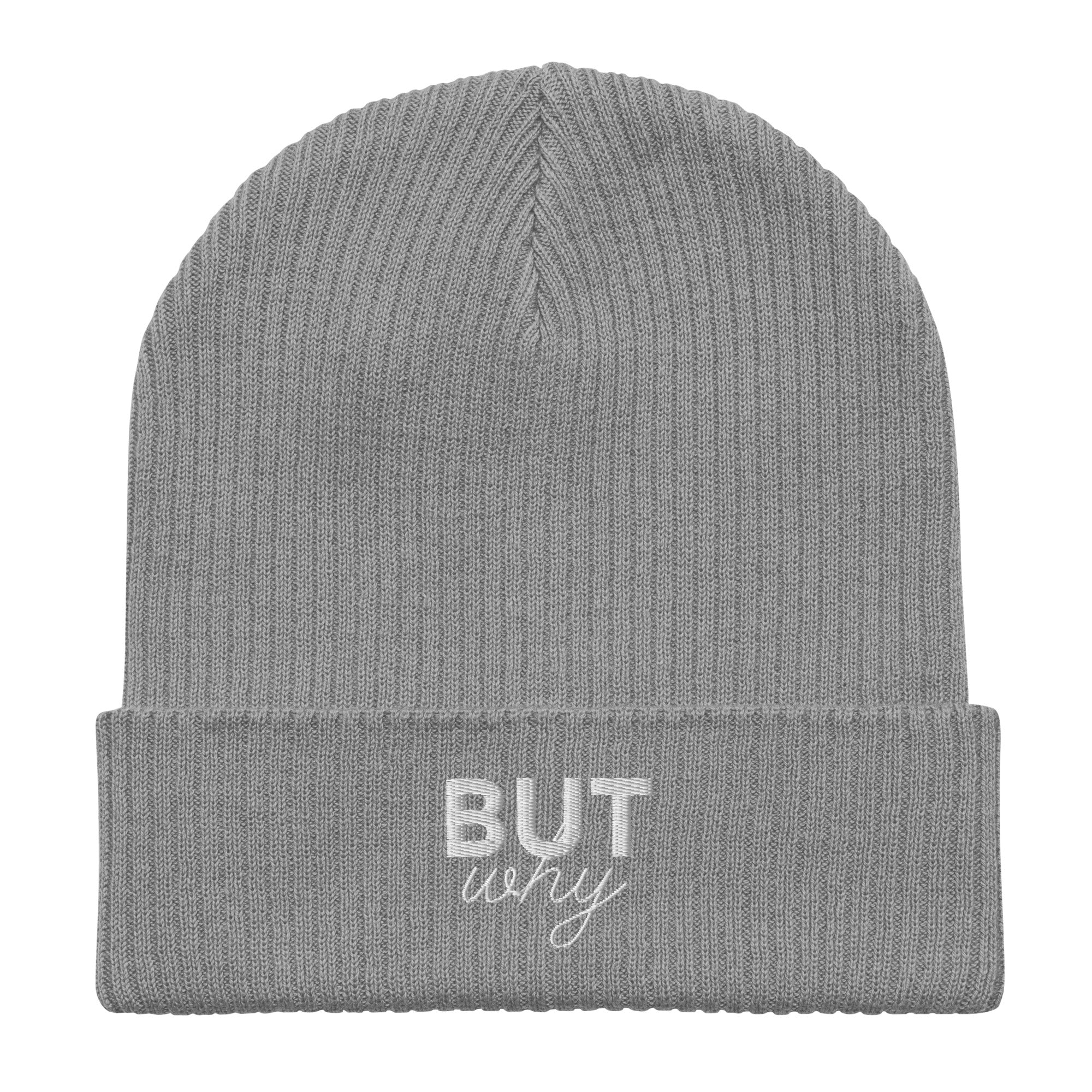 but why beanie | organic ribbed